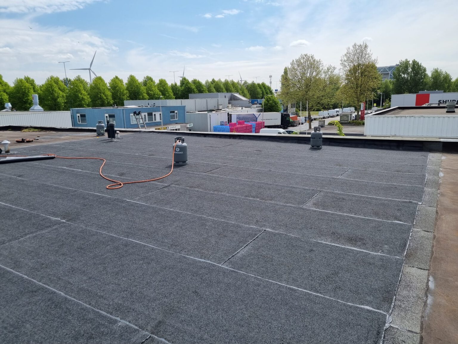 Bitumen dak vervangen MFS Daktechniek
